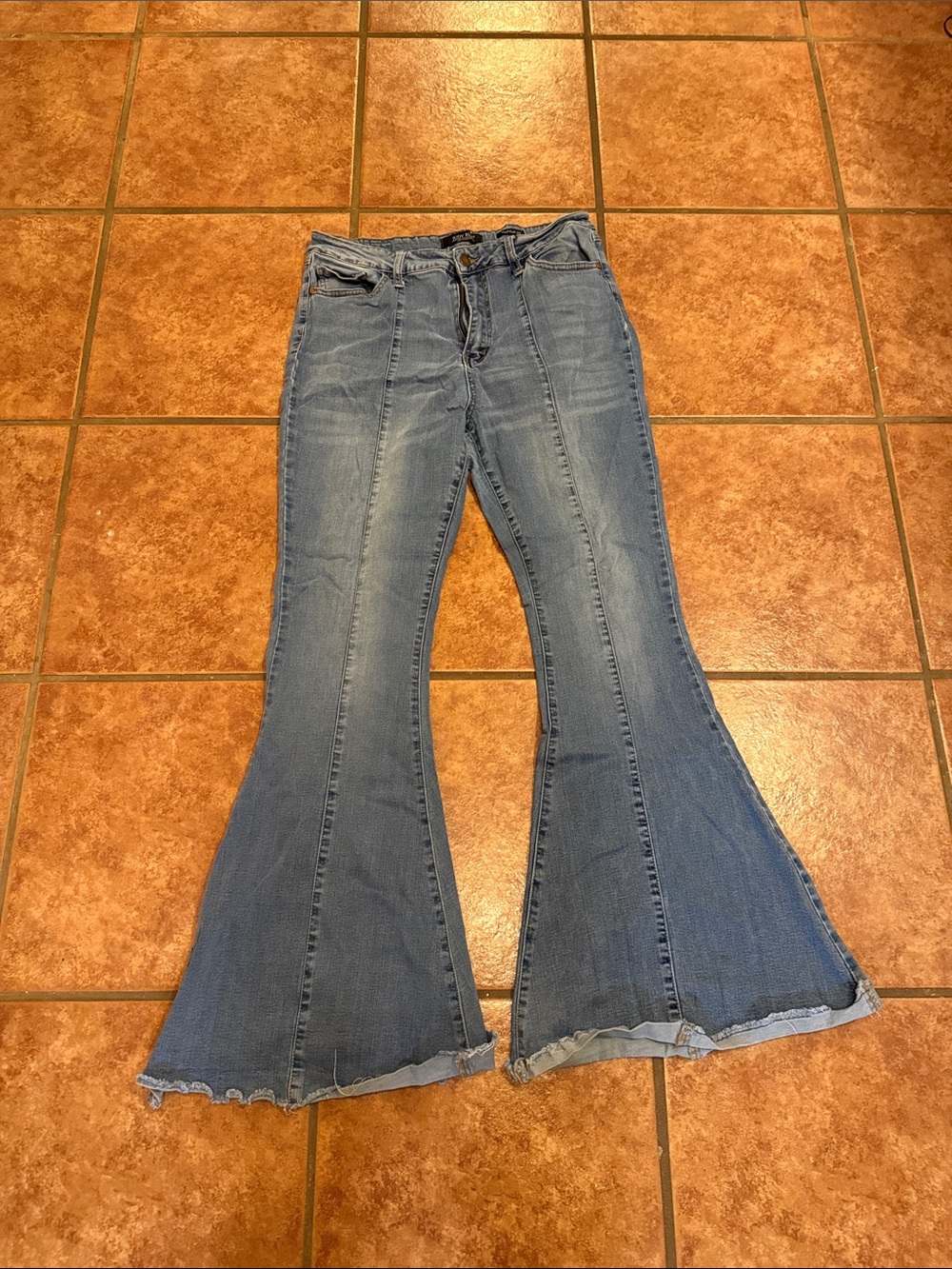Judy Blue Light Wash Flare Jeans
